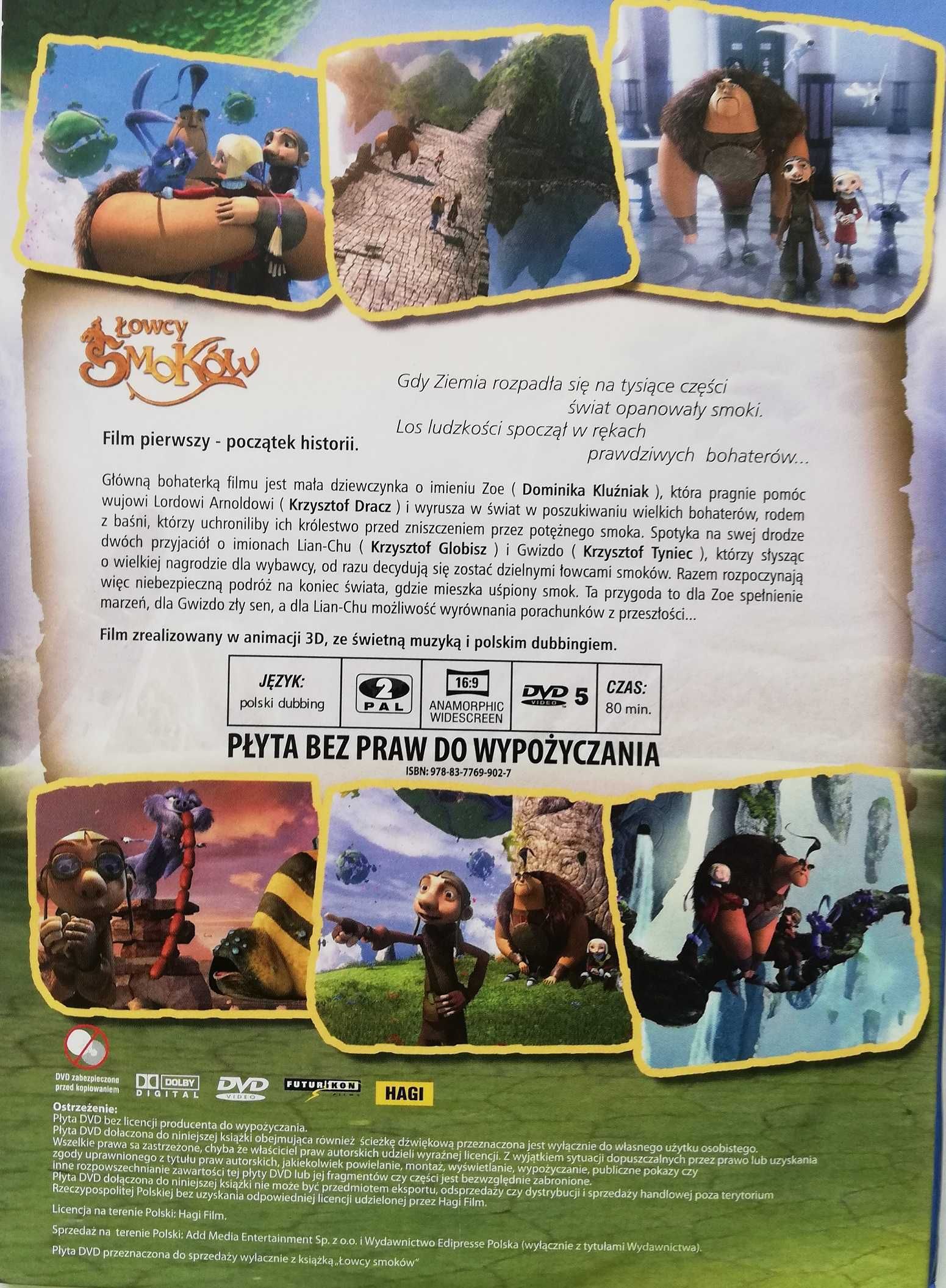 Łowcy smoków DVD Globisz, Tyniec, Palikot, Kluźniak