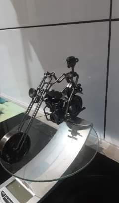 Figurka Metalowy motocykl