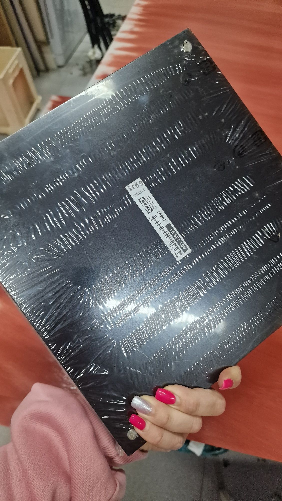 Porta velas selado nunca usado Ikea formato quadrado para 9 velas