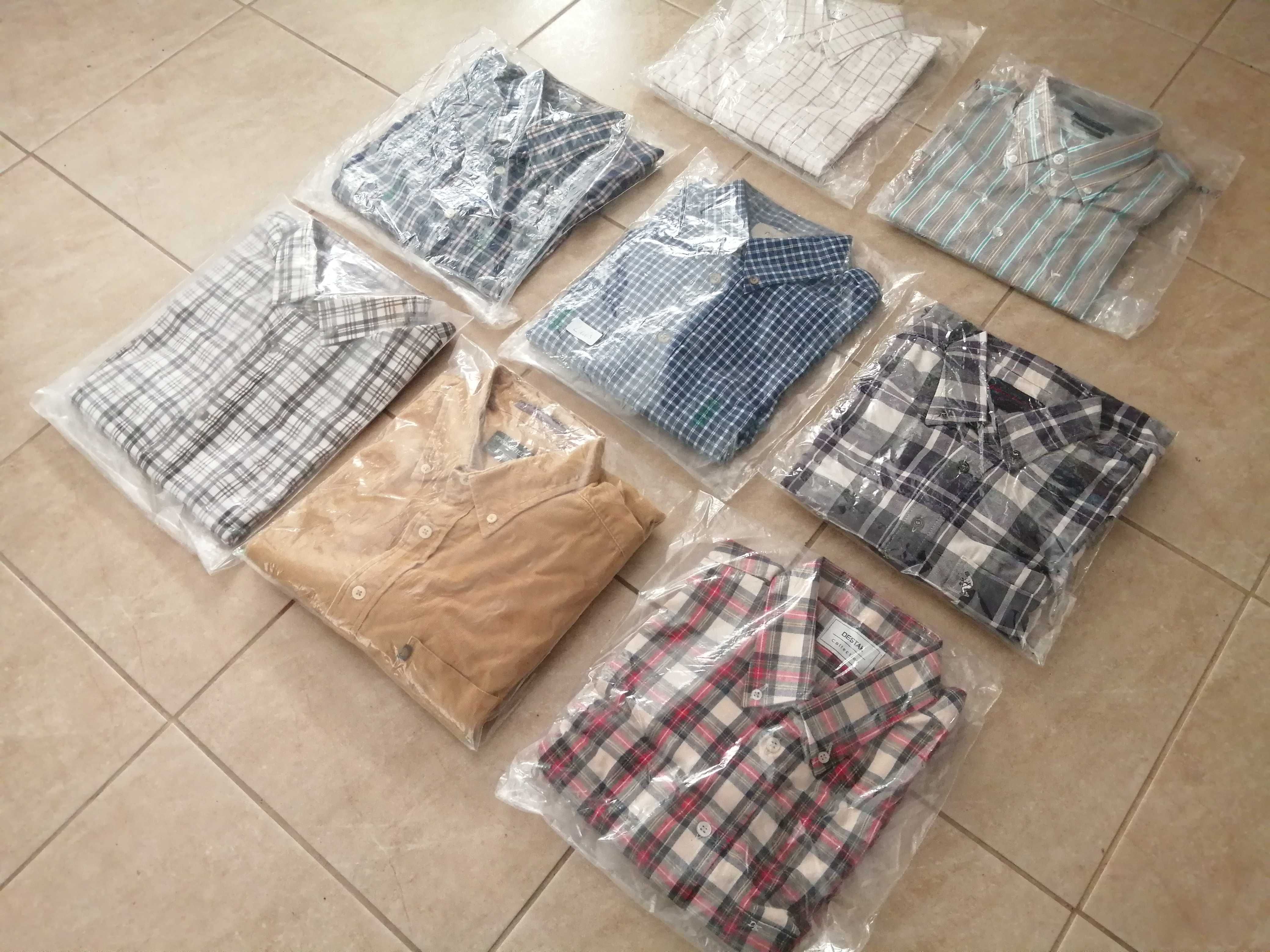 8 Camisas de Homem (Novas/Seladas)