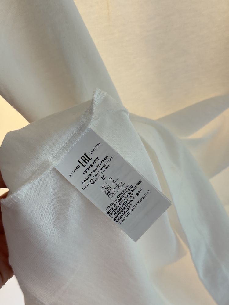 PINKO koszulka t-shirt M biala krótki rękaw nowa metka