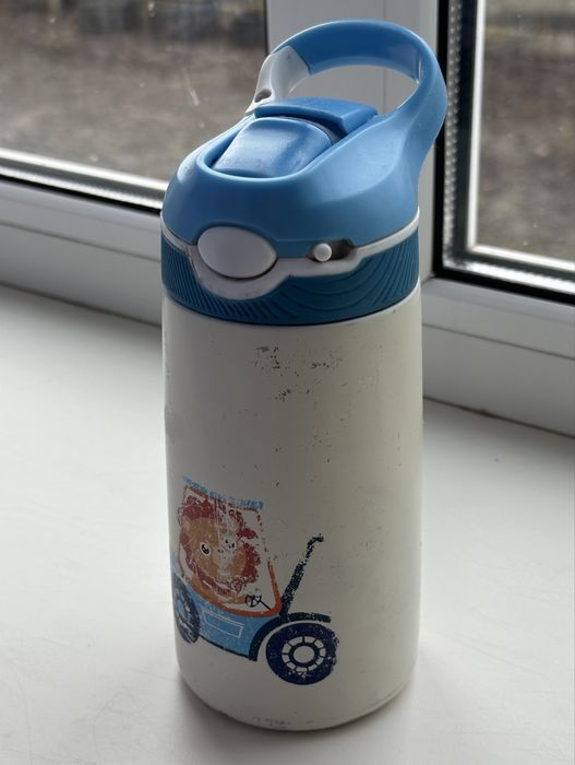 Дитячий термос, пляшка для води, 400 мл.