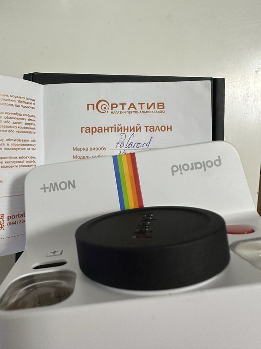 Камера моментального друку Polaroid Now + Gen 2 White
