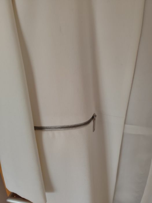 Blazer comprido branco