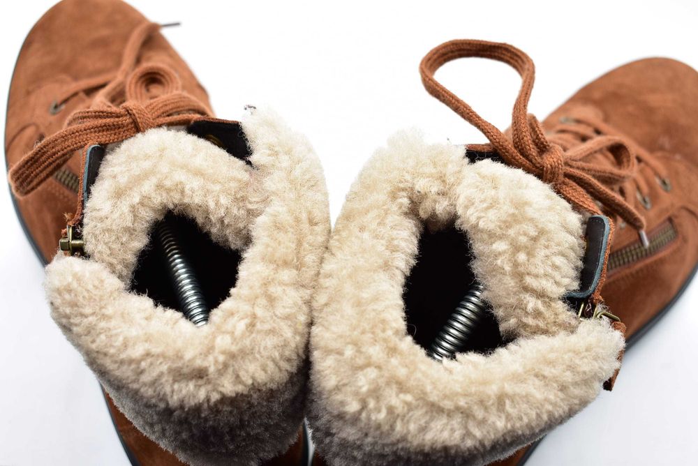 Skórzane miękkie botki Hotter  roz. 39