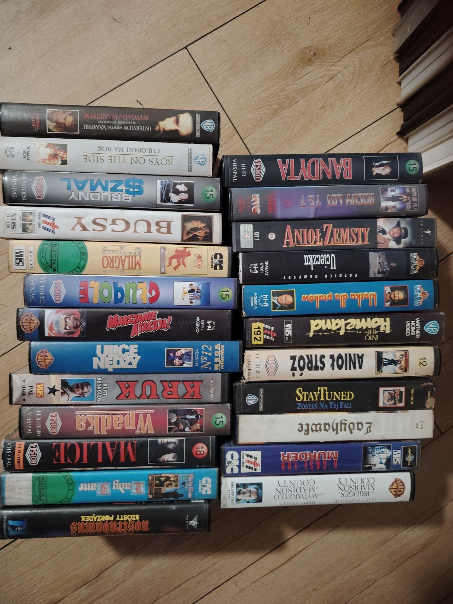 Kasety vhs orygimal