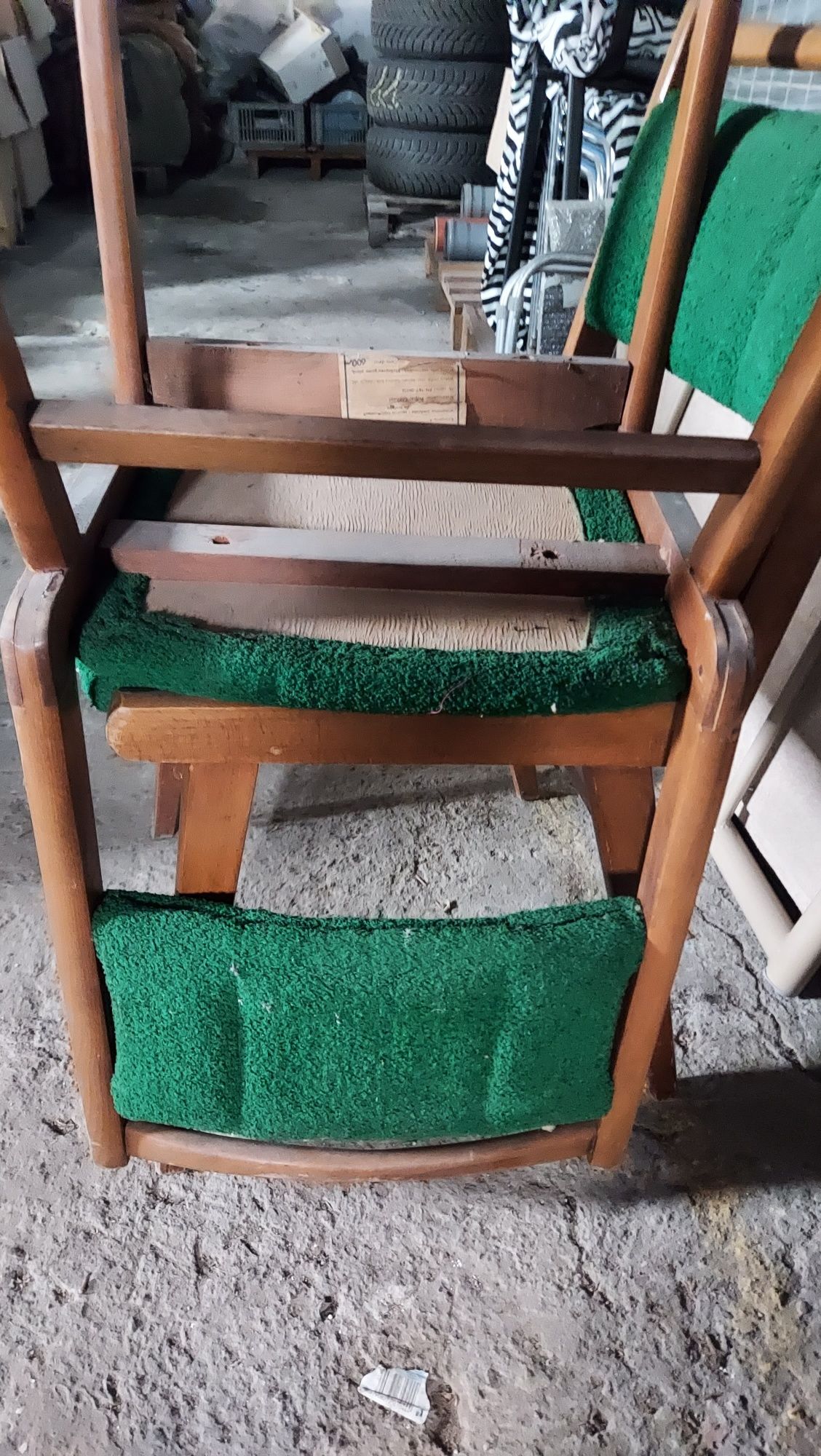 Krzesło tapicerowane JAR lata 60