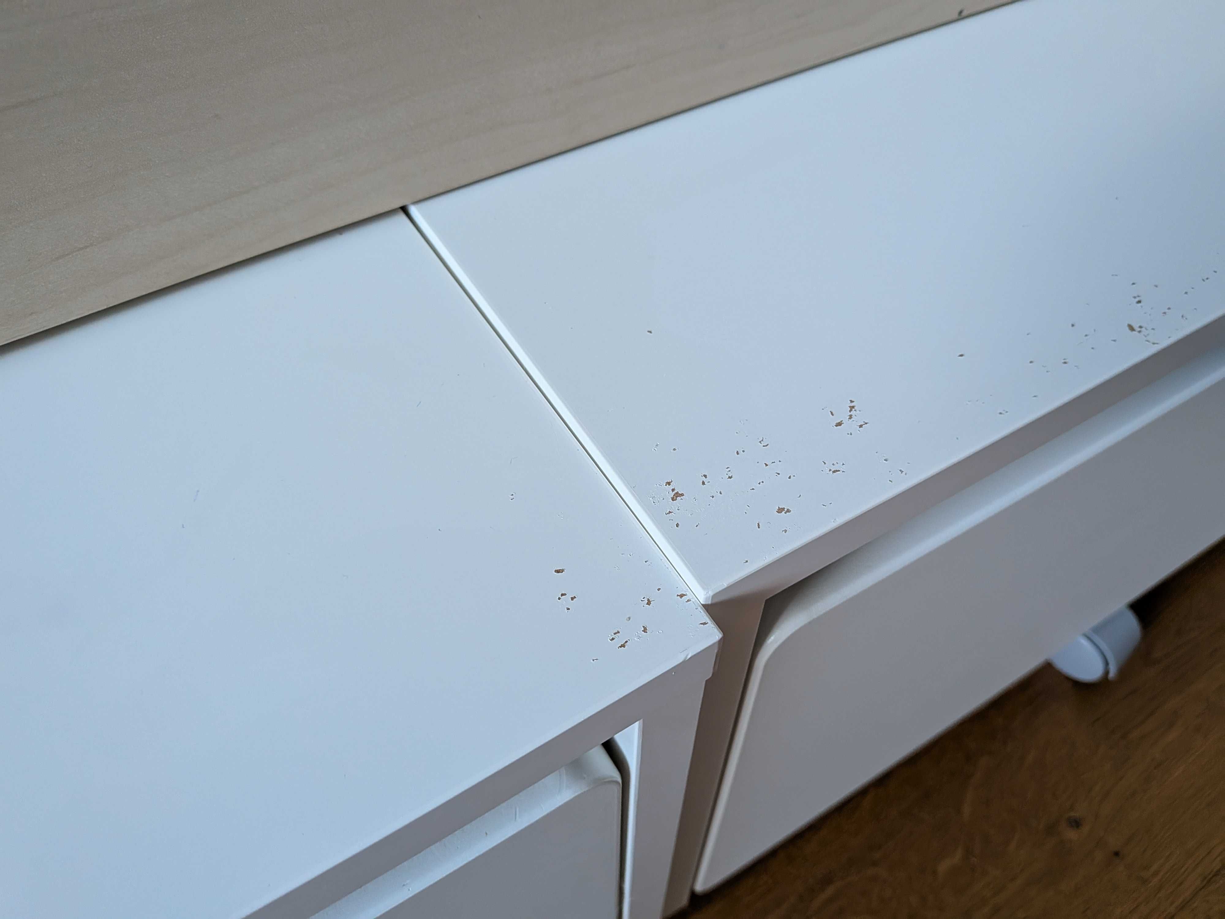 Łóżko Ikea Slakt z 3 pojemikami 90cm x 200cm bez materaca