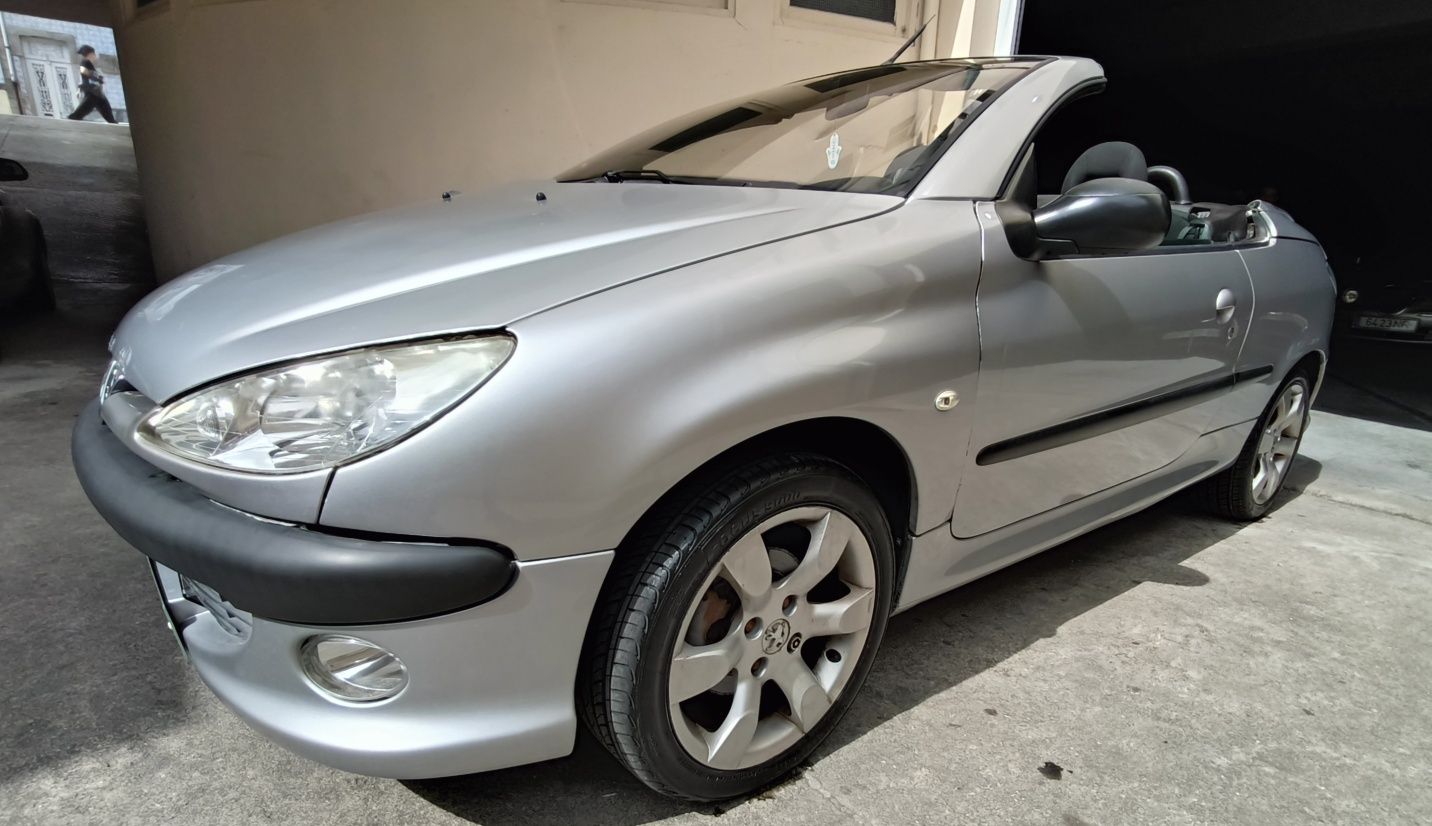 Peugeot 206 Cabrio 1.6 110cv impecável