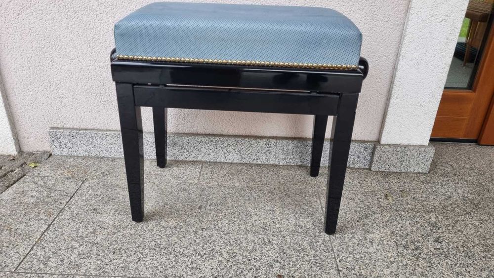 Stołek do pianina fortepianu krzesła ławka regulowana wysokość