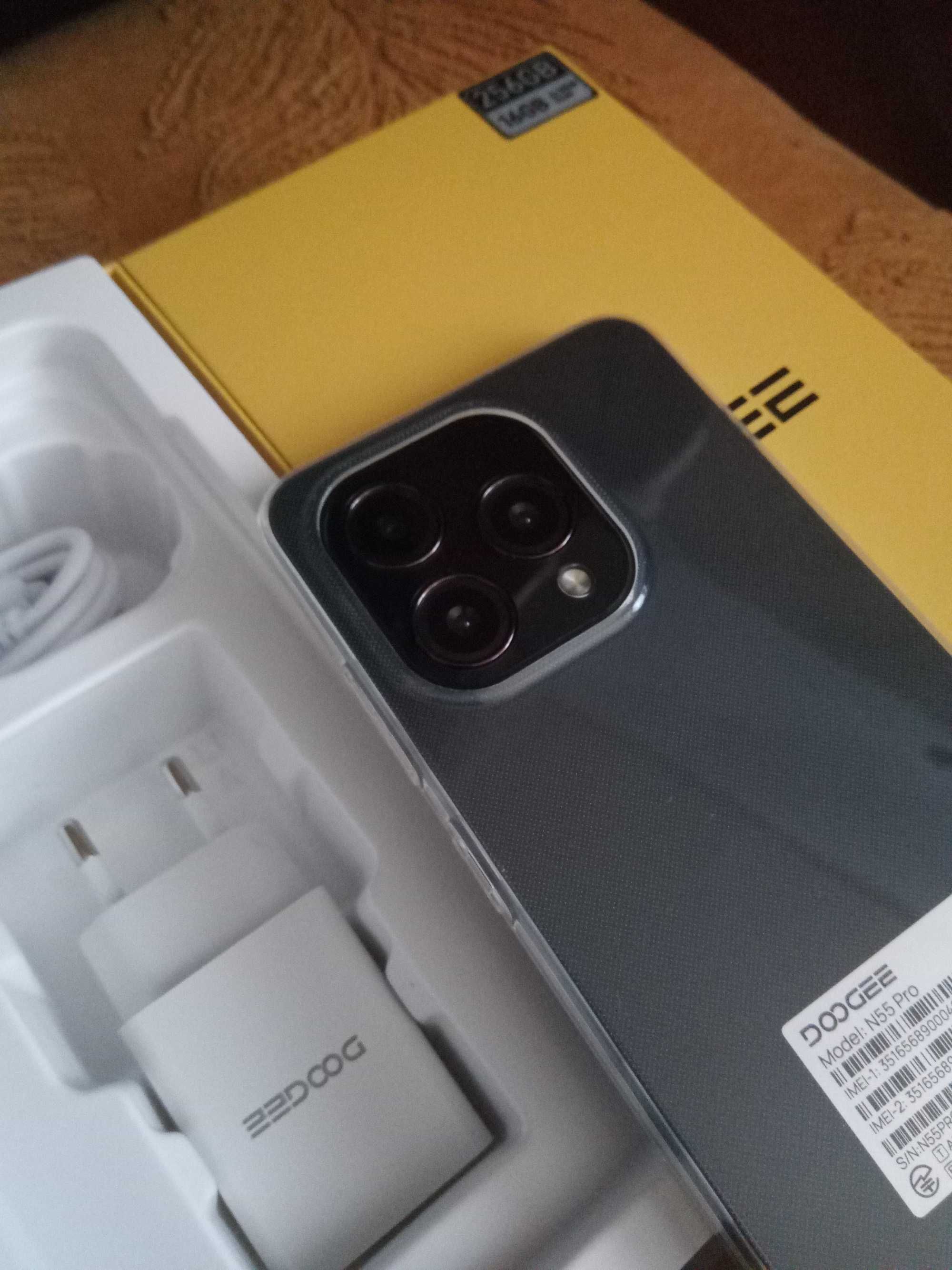 6/256Gb Android 14 Doogee N55 Pro смартфон, телефон 4G LTE