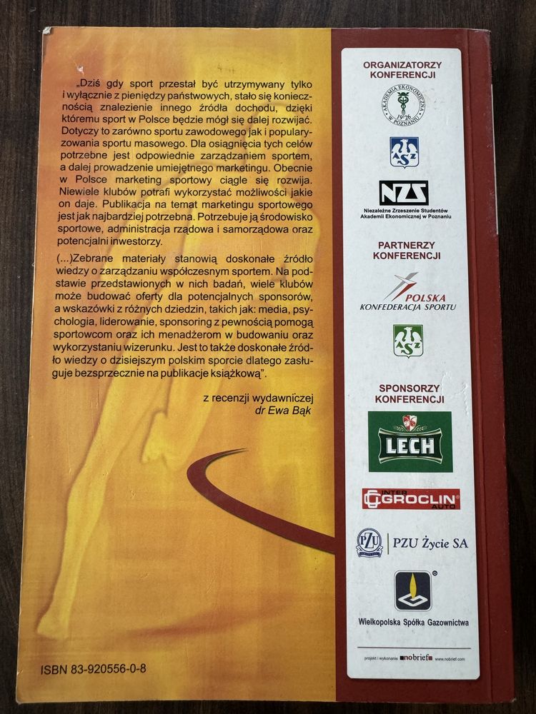 Marketing sportowy, teoria i praktyka