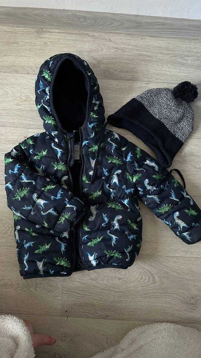 Тепла куртка сенсей+тепла шапка
