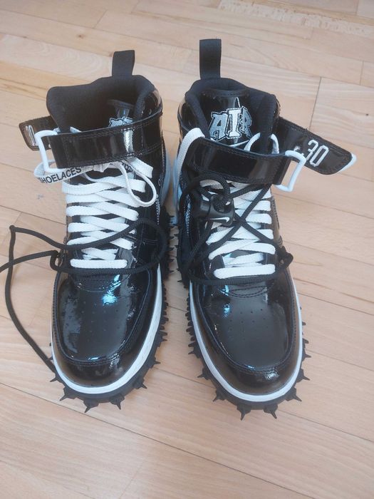 Nowe r. 44 Nike air force 1 mid sp off-whitesheed