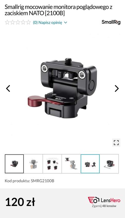 Klatka operatorska SONY A7S3 sIII + follow focus + matte box /smallrig