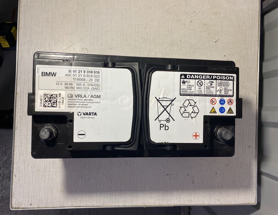 Акумулятор BMW, AGM 90
