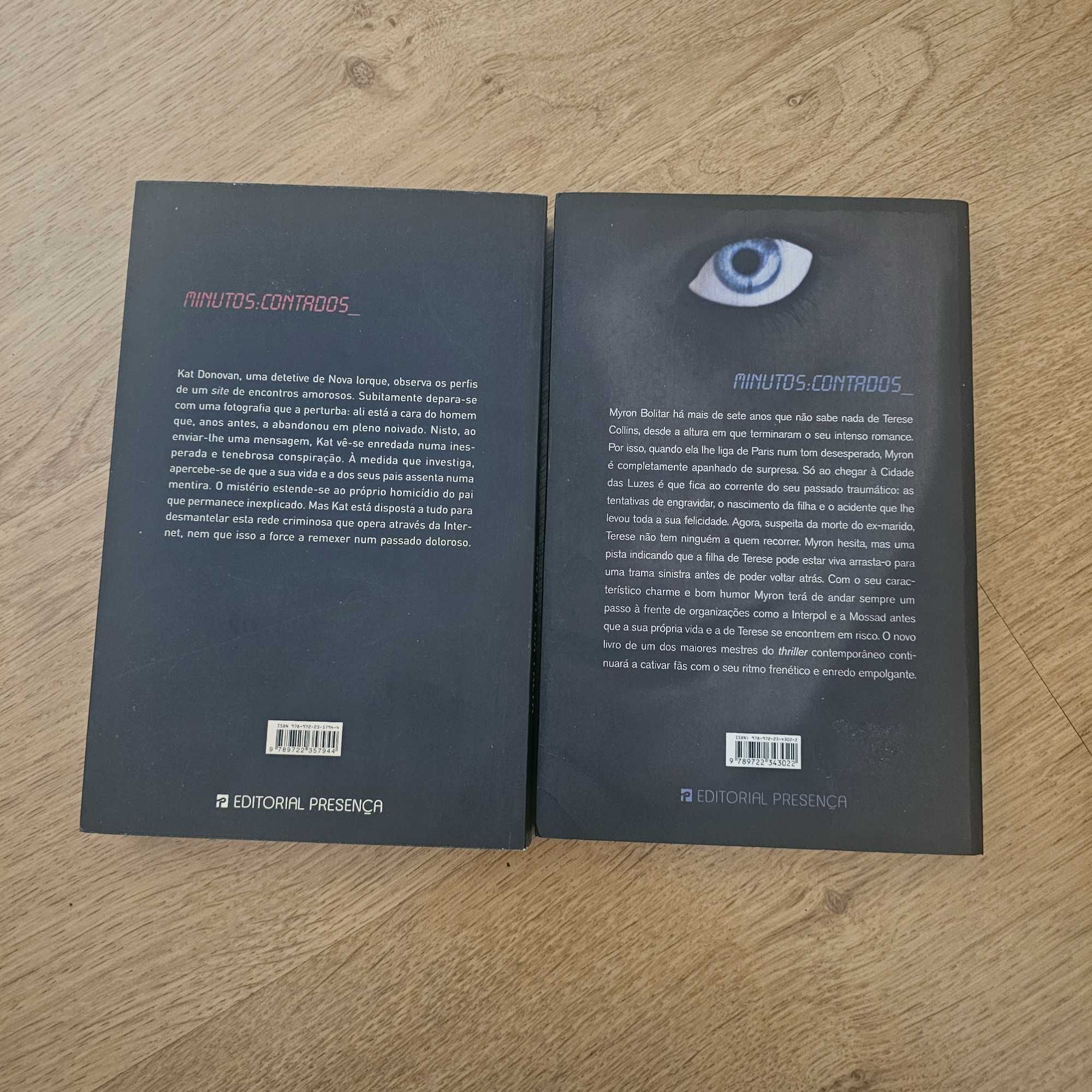 Conjunto 2 livros Harlan Coben