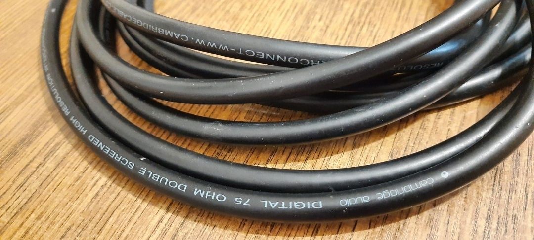 Cambridge Audio цифровой коаксиальный кабель 75 Ом SPDIF 1м