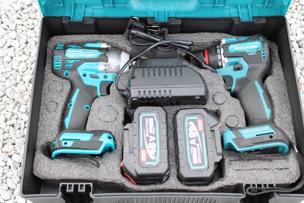 Conjunto de Ferramentas Profissionais BISUTIME 48V XGT – Brushless
