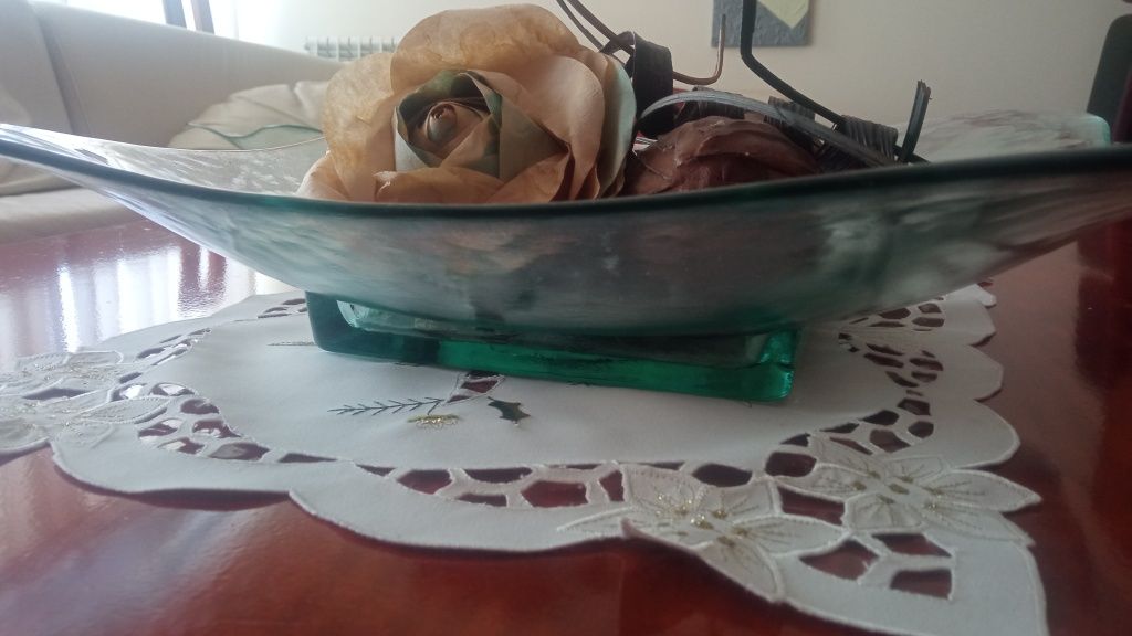 Peças decorativas vidro