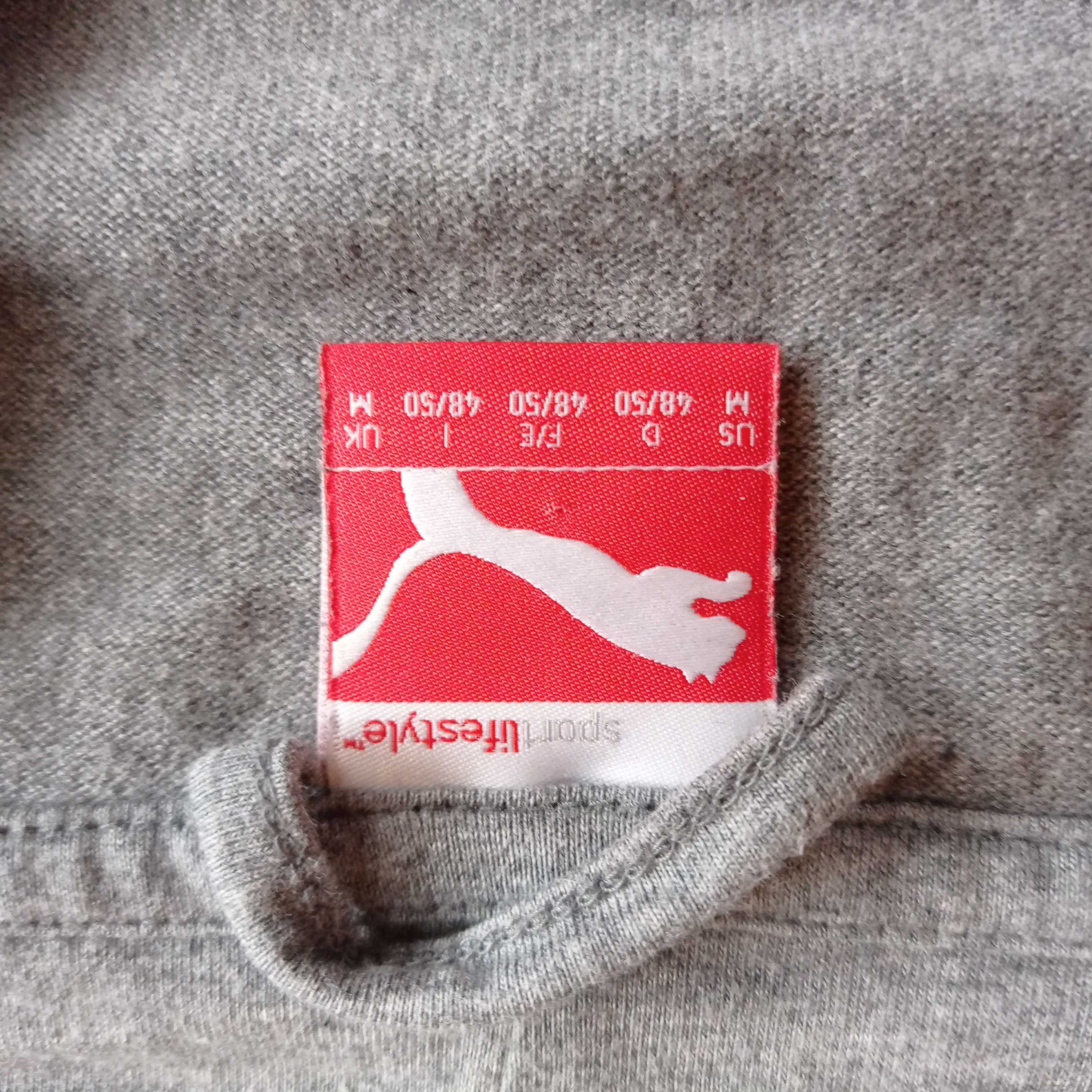 Puma Sample Sport Life bawełniana Bluza z kapturem szara  M/L Unisex