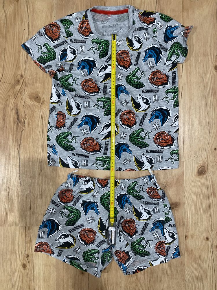 Piżama chłopięca dziecięca 140 spodnie koszulka