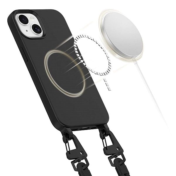 Tech-Protect Magnecklace Magsafe Iphone 15 Black