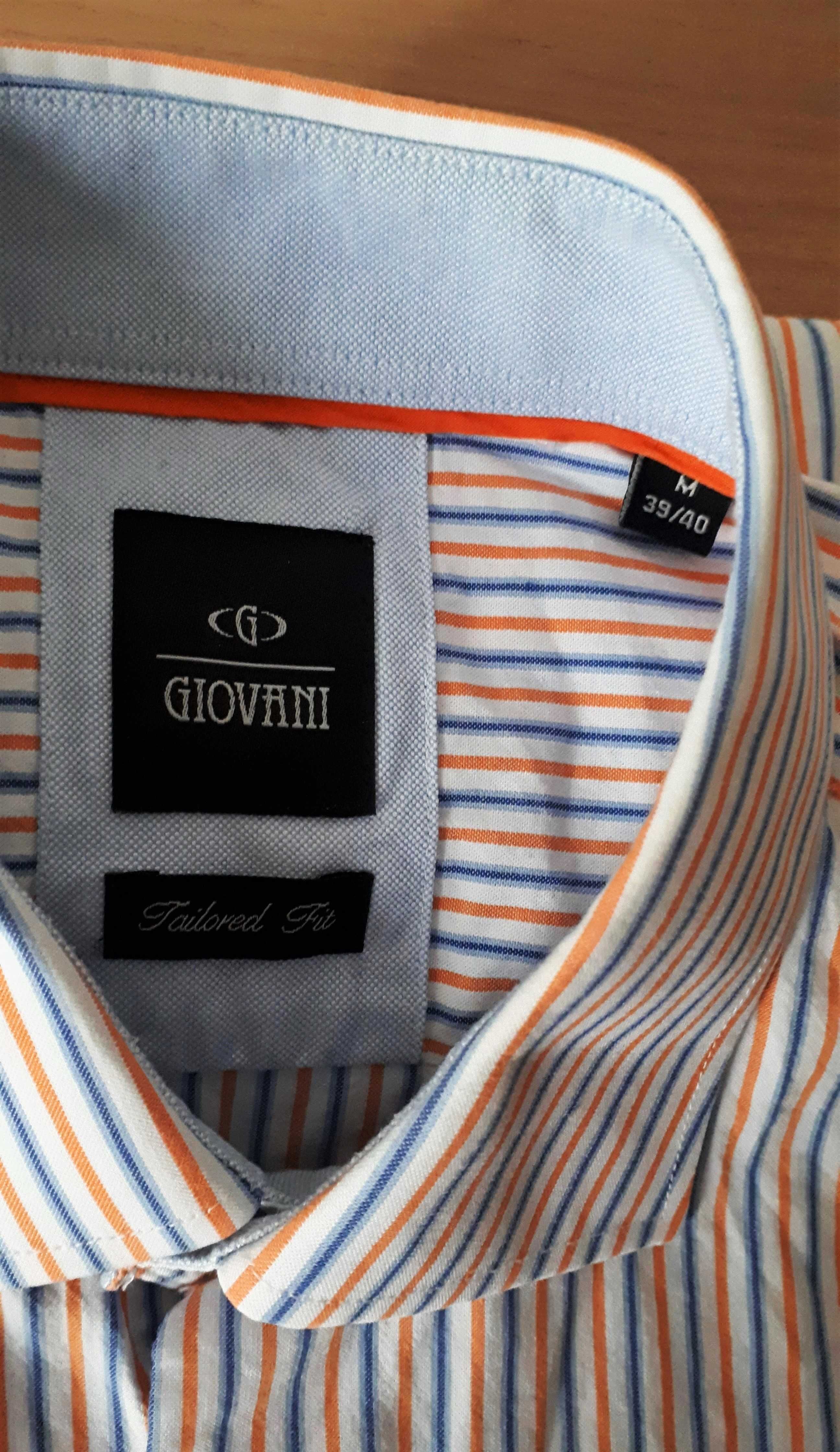 koszula męska Giovani tailored fit M 39/40 bawełna