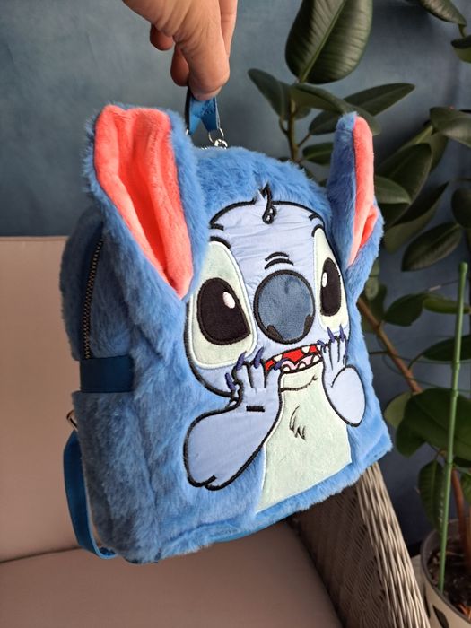 Plecak przedszkolaka Stitch Pluszowy