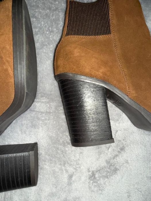 Черевички з натуральної замші