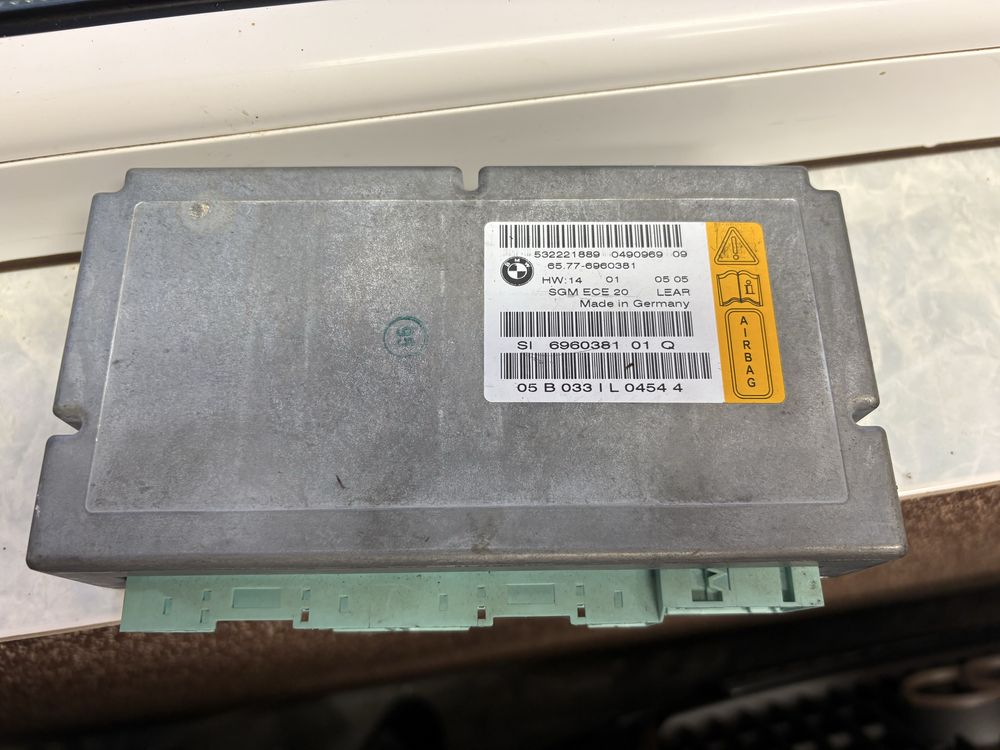 Modul sgm, sensor gateway poduszek, airbag bmw e60, e61. 694.30.85.