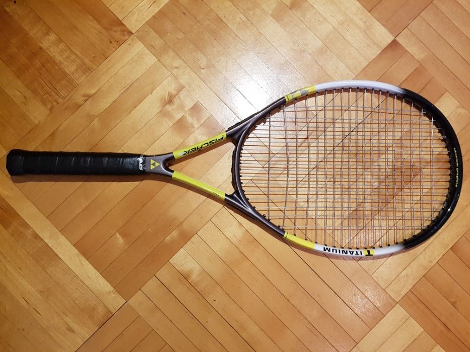 Rakieta tenisowa Fischer Titanium Attack + pokrowiec (stan idealny)