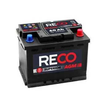 Akumulator Reco AGM 12V 60Ah 640A Gdańsk Rumia Pruszcz