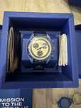 Swatch + Omega Mission Super Blue