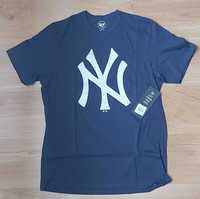 T-Shirt New York Yankees Grit '47 Atlas Blue rozmiar M