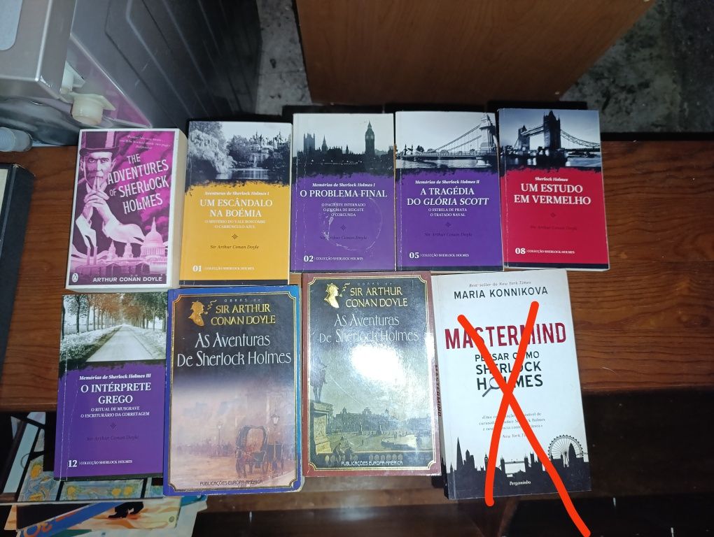 Vários livros coleções