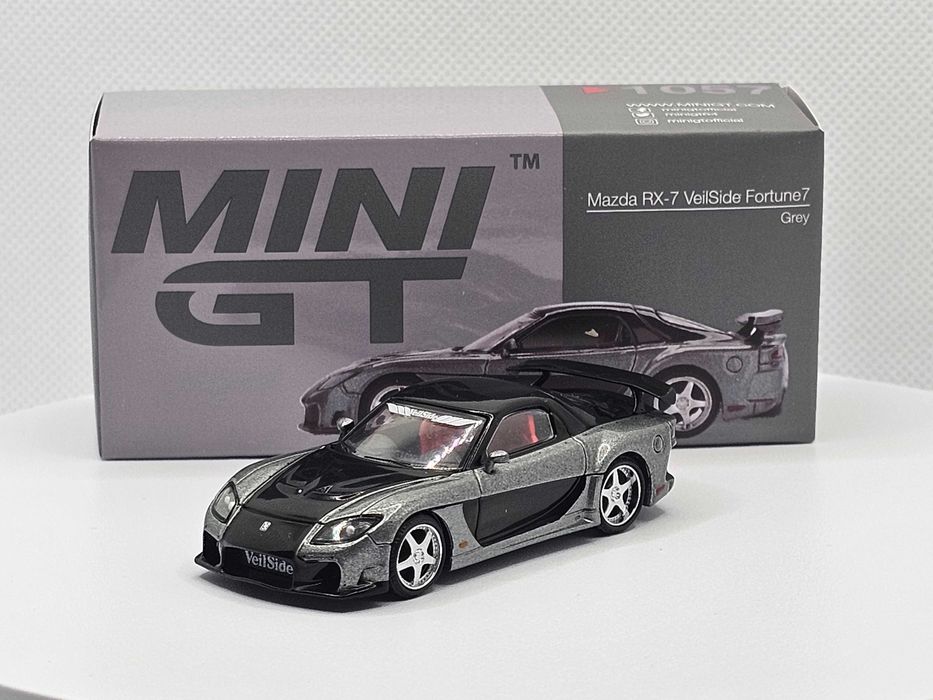 MiniGT Mazda RX-7 VeilSide Fortune Grey LHD