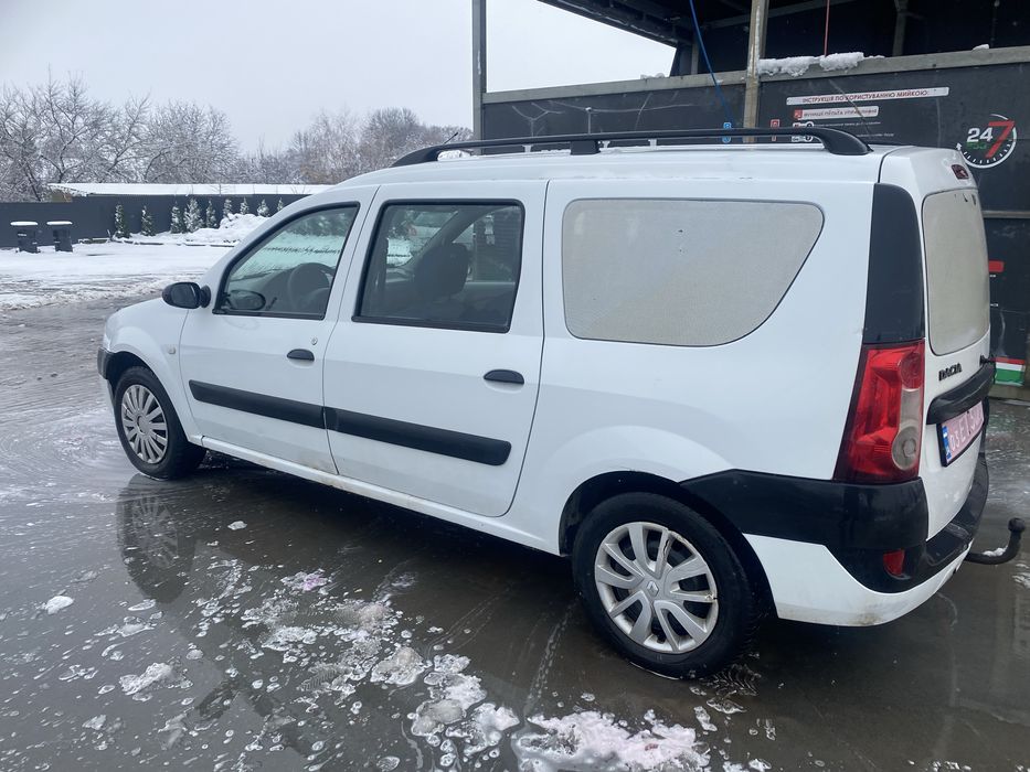 ПАСАЖИР 5 місний Daciy logan mcw 2008 1,6 газ на повному ходу свіжа