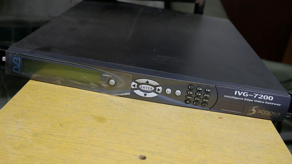 Gateway Video IVG-7200Scopus Rack19"/Multiplexer/DVBCx8/IP Multicast