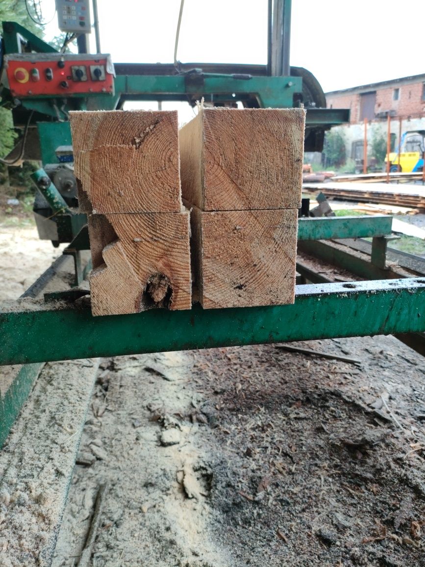 Drewno konstrukcyjne .. więźba belki kantówki łaty deski