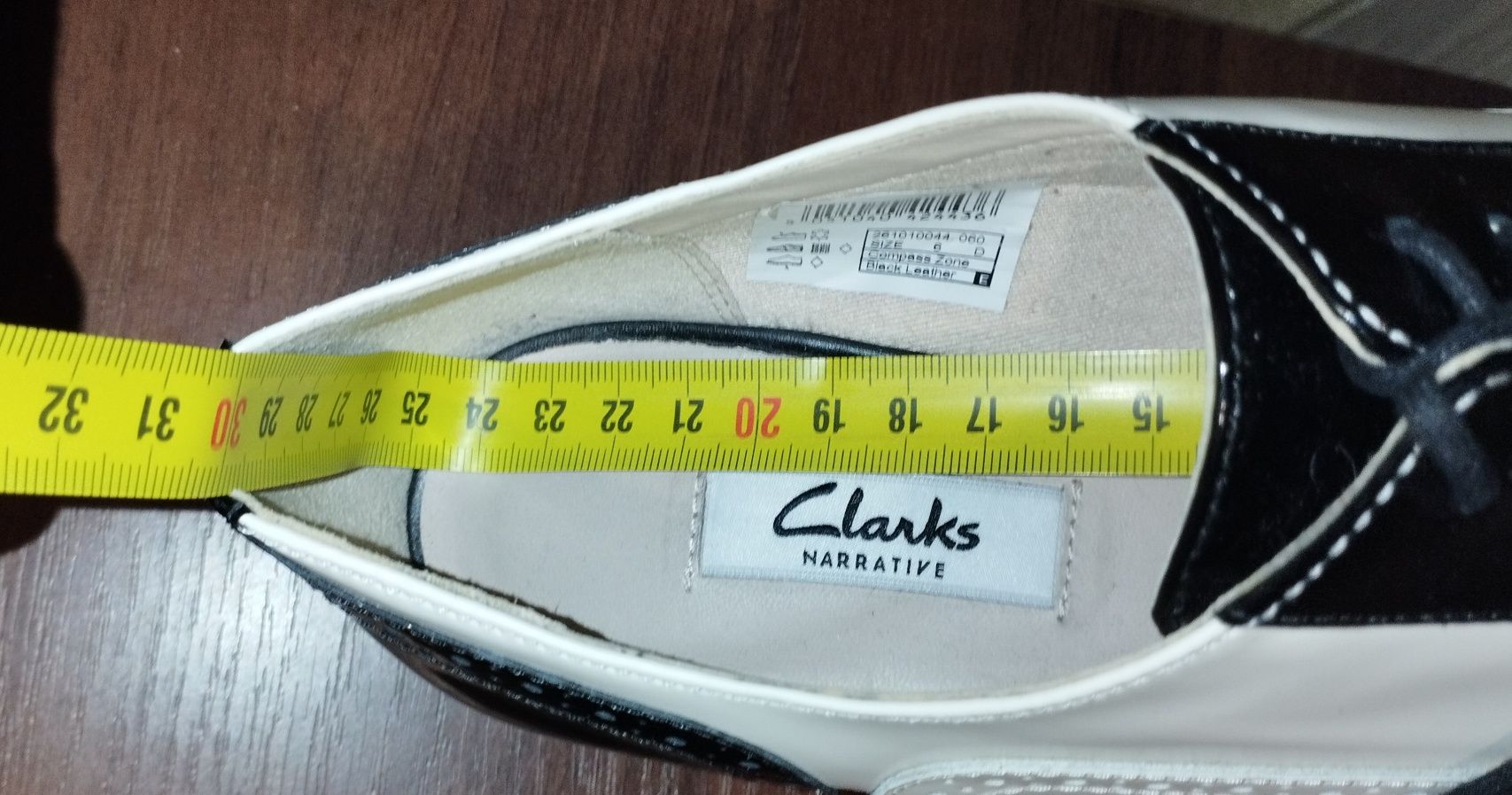 Clarks туфлі жіночі шкіряні Clarks Оригинал р.39,5