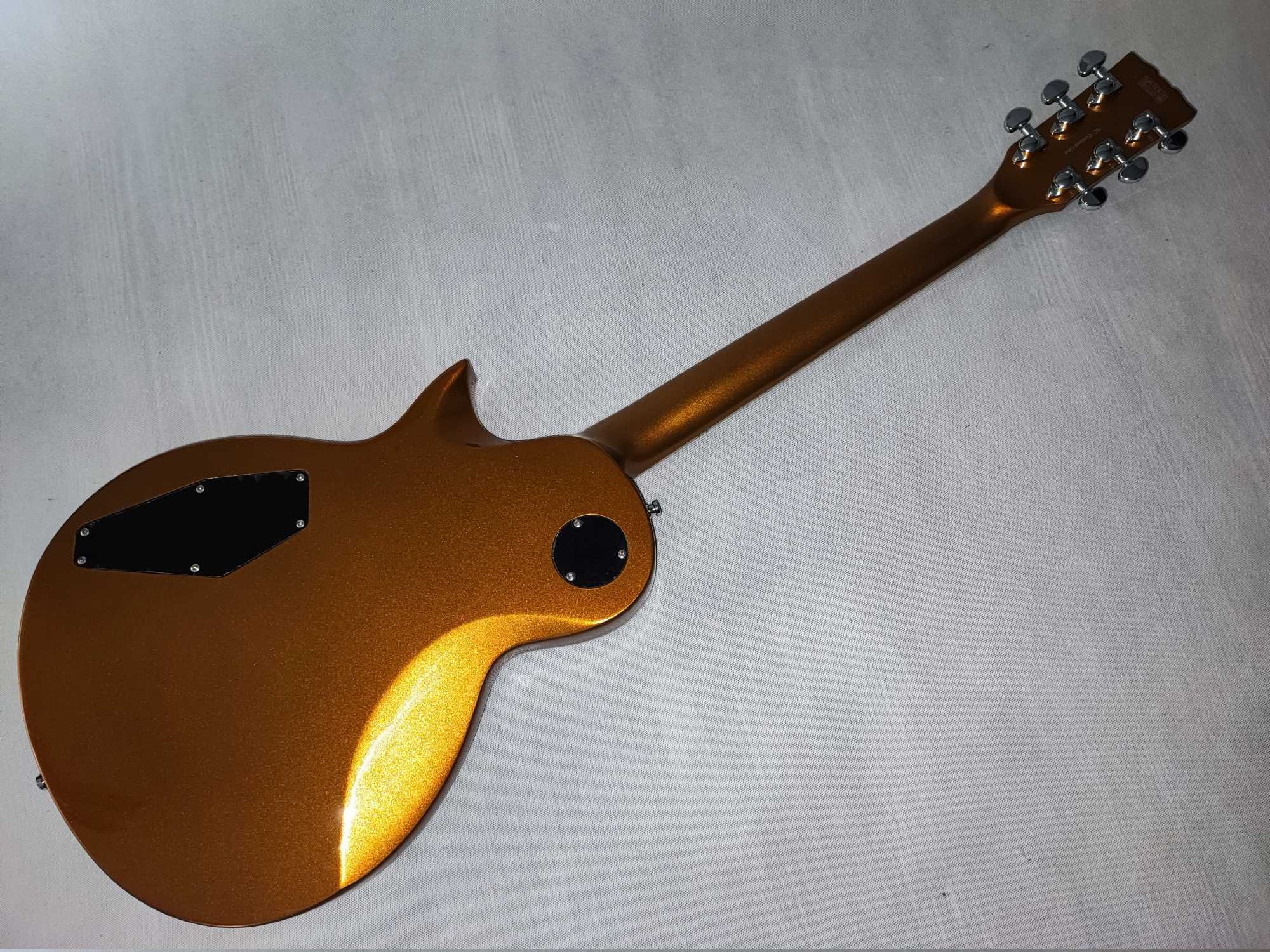 HARLEY BENTON SC-CUSTOM III Gold Top nowa gitara Les Paul - ustawiona!