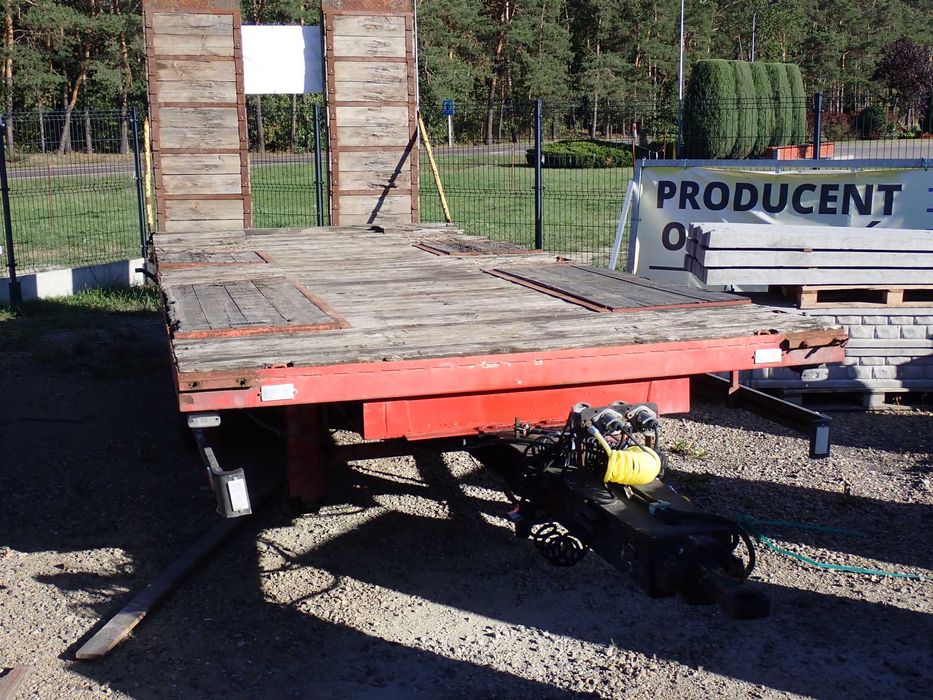 Przyczepa laweta tandem