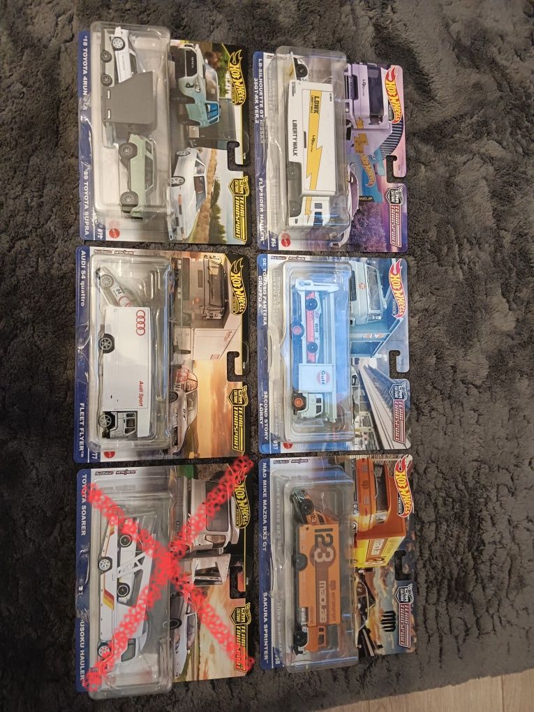 Hot wheels wymiana