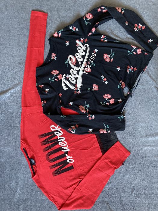 Spodenki, spodnie, bluzki - 158 cm i 158/164 cm