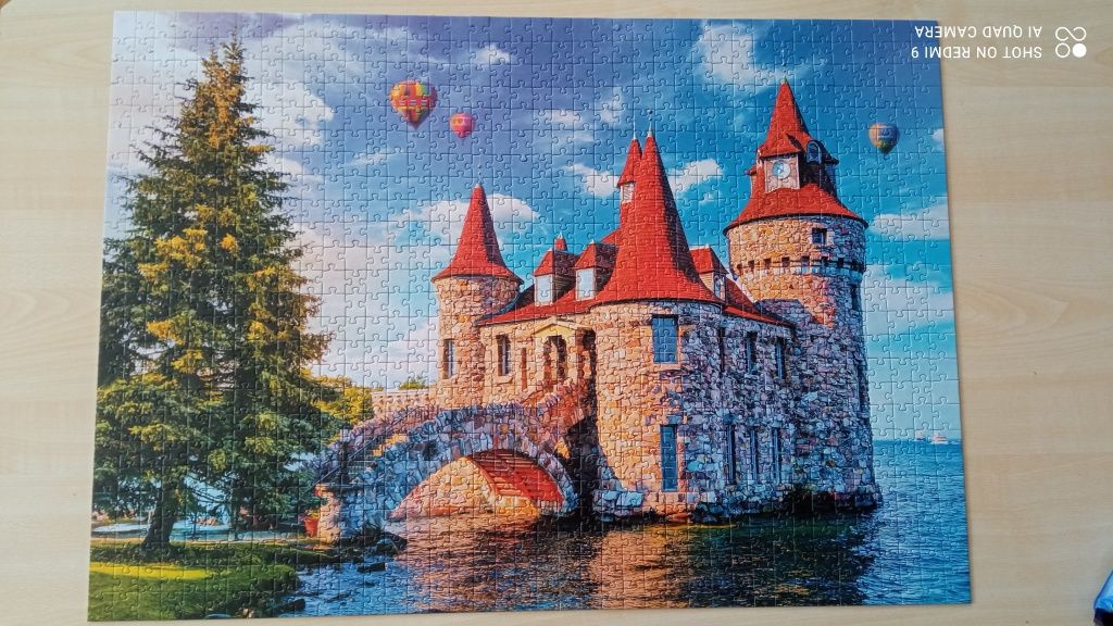 Puzzle Trefl 1000 zamek