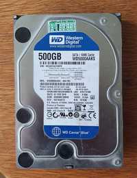 Dysk SATA 500 MB 3.5 cala WDigital do PlayStation Dekodera CCTV