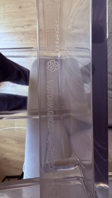 4 x Krzesło Viktoria firmy KARTELL originalne - transparentne x 4