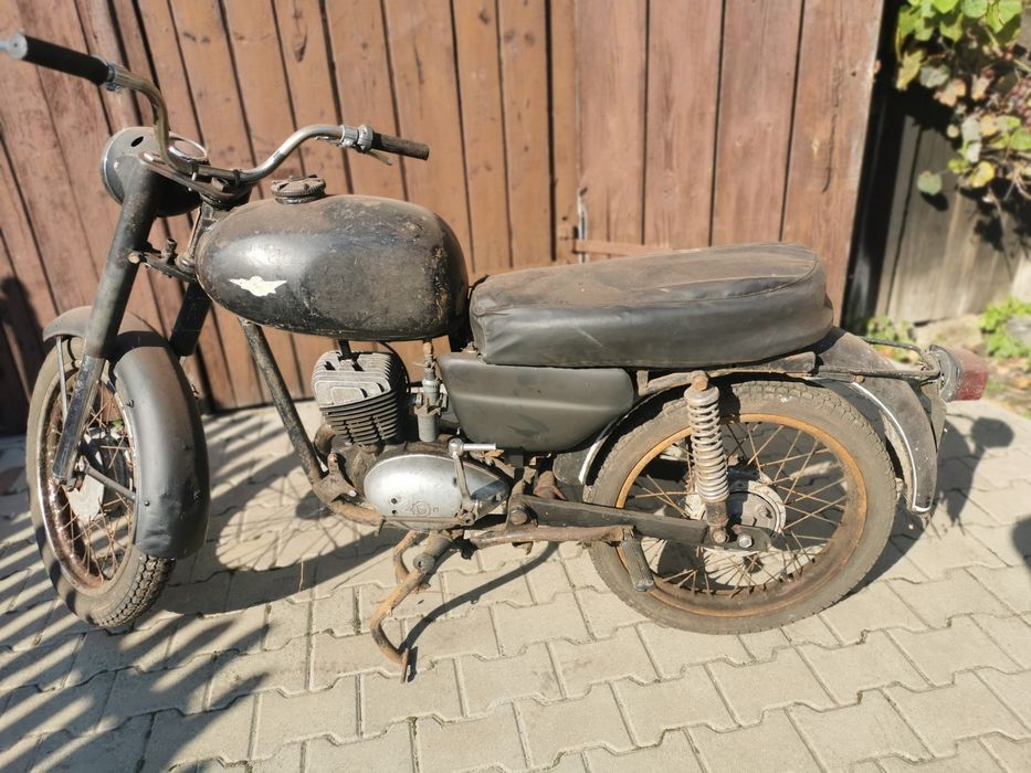 Wsk 125 z 1978r garbuska jednoramówka