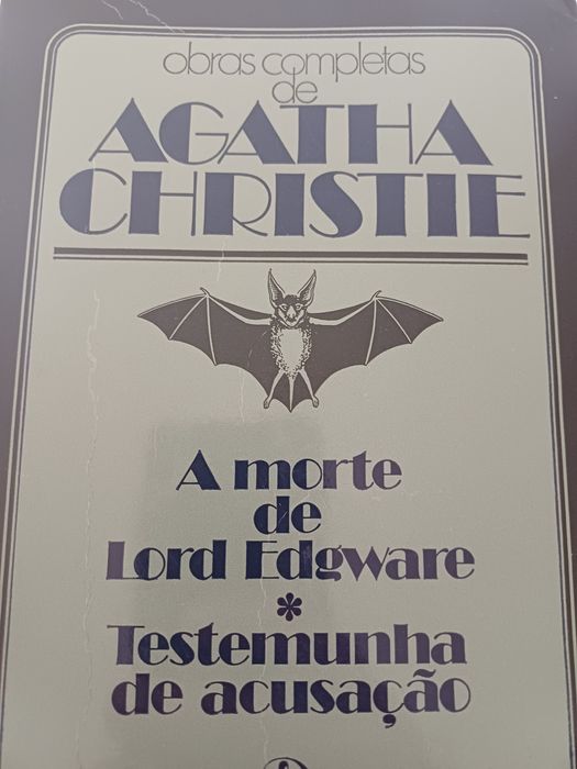 Livros sherlok holmes e Agtha christie
